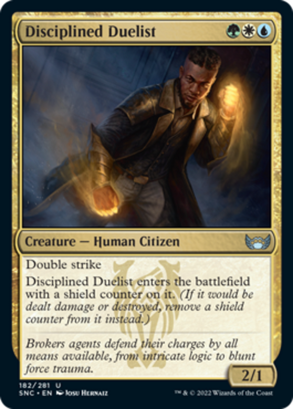 Disciplined Duelist - Streets of New Capenna - English - NM - MTG