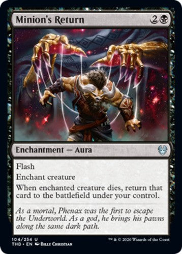 Minion's Return - Theros Beyond Death - English - NM - MTG