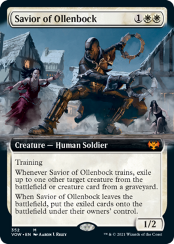 Savior of Ollenbock - Extended Art - Innistrad: Crimson Vow - English - NM - MTG