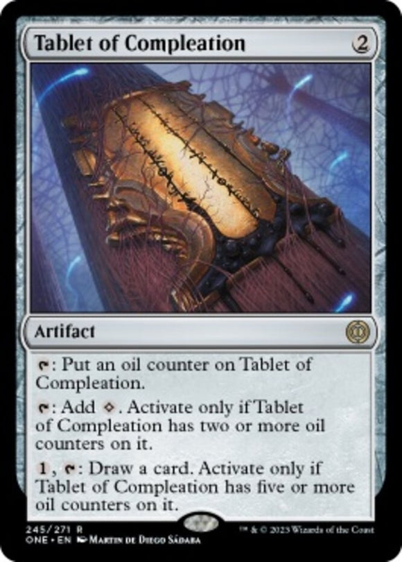 Tablet of Compleation - Phyrexia: All Will Be One - English - NM - MTG