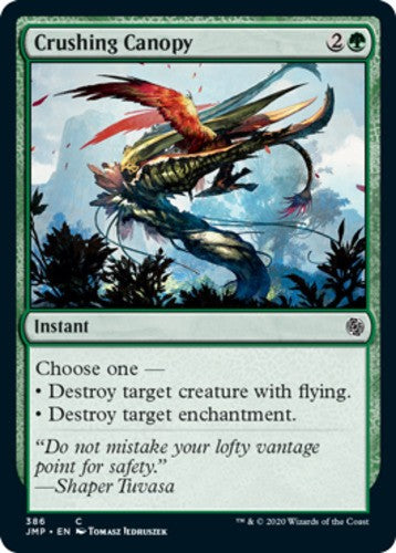 Crushing Canopy - Jumpstart - English - NM - MTG