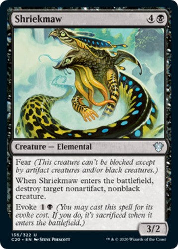 Shriekmaw - Commander 2020 - English - NM - MTG