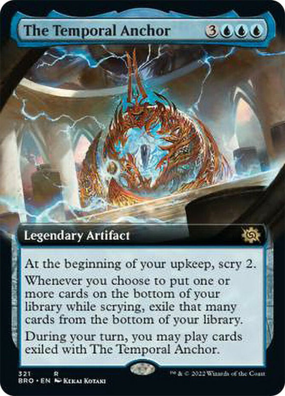 The Temporal Anchor - Extended Art - The Brothers' War - English - NM - MTG