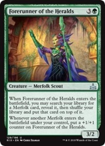 Forerunner of the Heralds - Rivals of Ixalan - English - NM - MTG