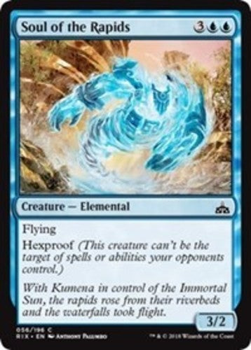 Soul of the Rapids - Rivals of Ixalan - English - NM - MTG