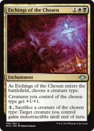 Etchings of the Chosen - Modern Horizons - English - NM - MTG