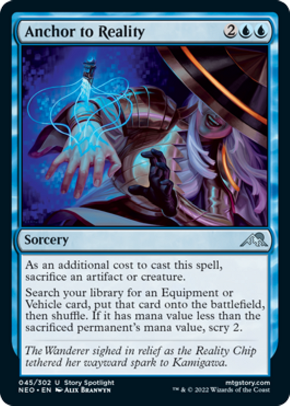 Anchor to Reality - Kamigawa: Neon Dynasty - English - NM - MTG