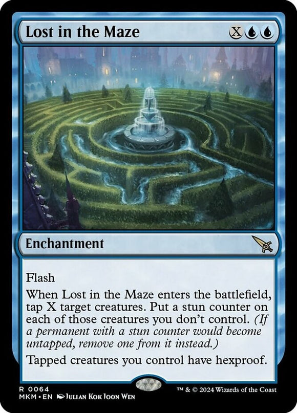Lost in the Maze - Murders at Karlov Manor - English - NM - MTG