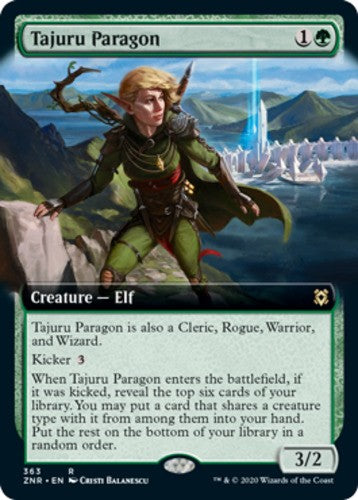 Tajuru Paragon - Extended Art - Zendikar Rising - English - NM - MTG