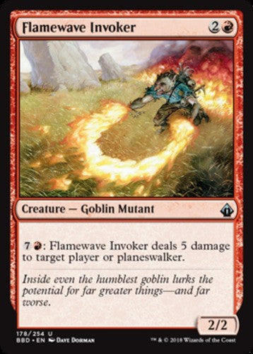Flamewave Invoker - Battlebond - English - NM - MTG