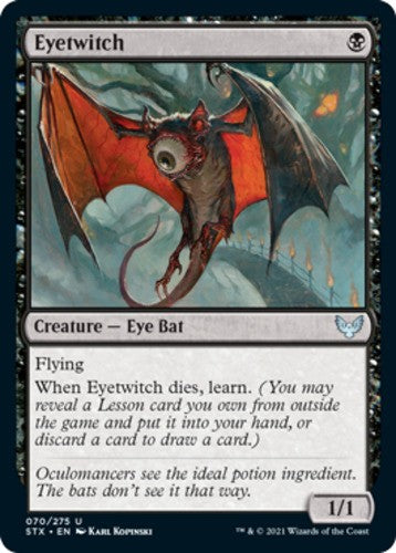 Eyetwitch - Strixhaven: School of Mages - English - NM - MTG