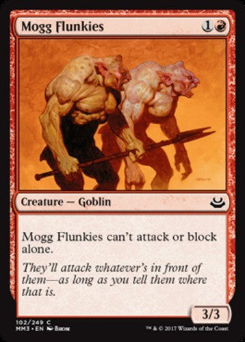 Mogg Flunkies - Modern Masters 2017 - English - NM - MTG
