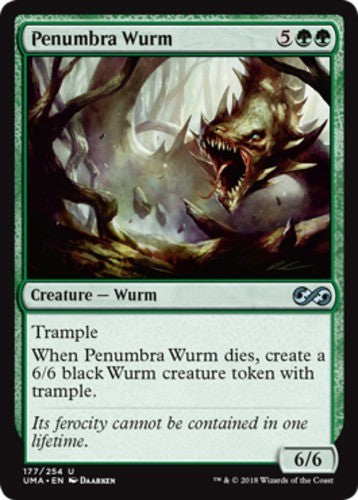 Penumbra Wurm - Ultimate Masters - English - NM - MTG