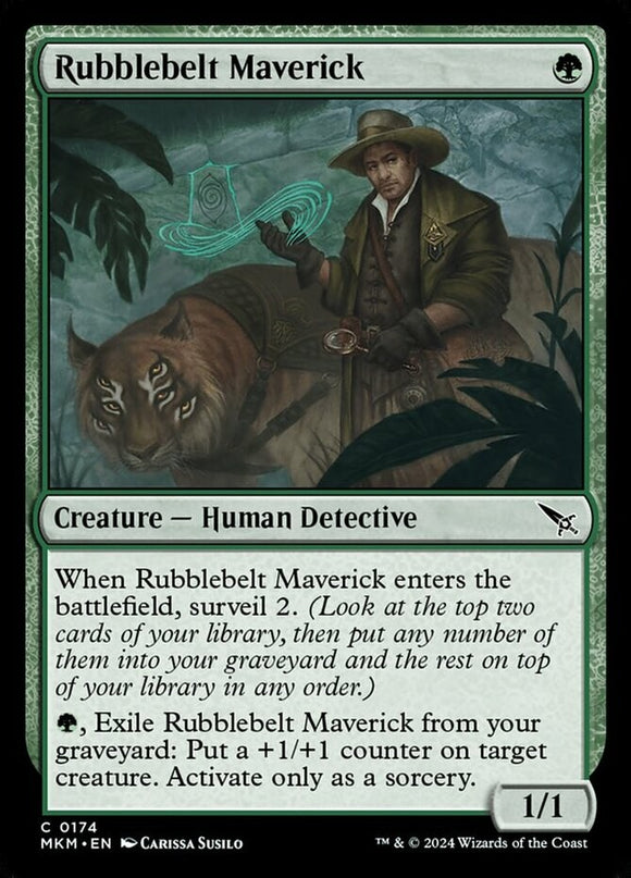 Rubblebelt Maverick - Murders at Karlov Manor - English - NM - MTG