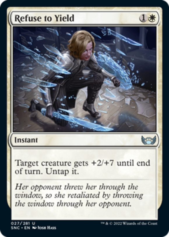 Refuse to Yield - Streets of New Capenna - English - NM - MTG