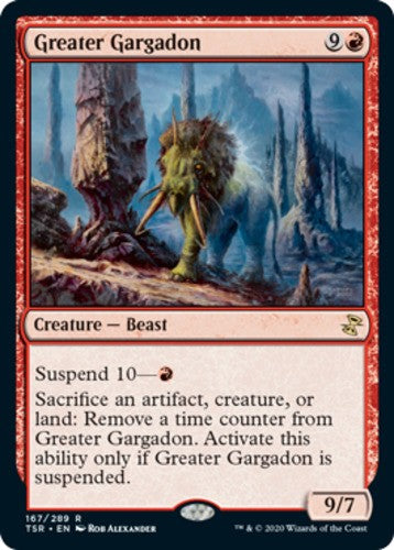 Greater Gargadon - Time Spiral Remastered - English - NM - MTG