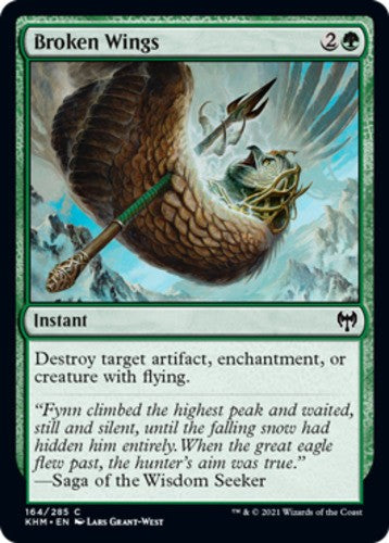 Broken Wings - Kaldheim - English - NM - MTG