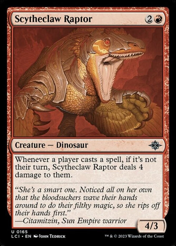 Scytheclaw Raptor - Lost Caverns of Ixalan - English - NM - MTG