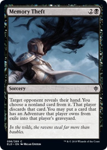 Memory Theft - Throne of Eldraine - English - NM - MTG