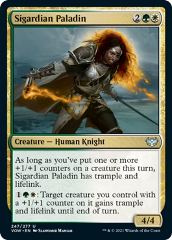 Sigardian Paladin - Innistrad: Crimson Vow - English - NM - MTG