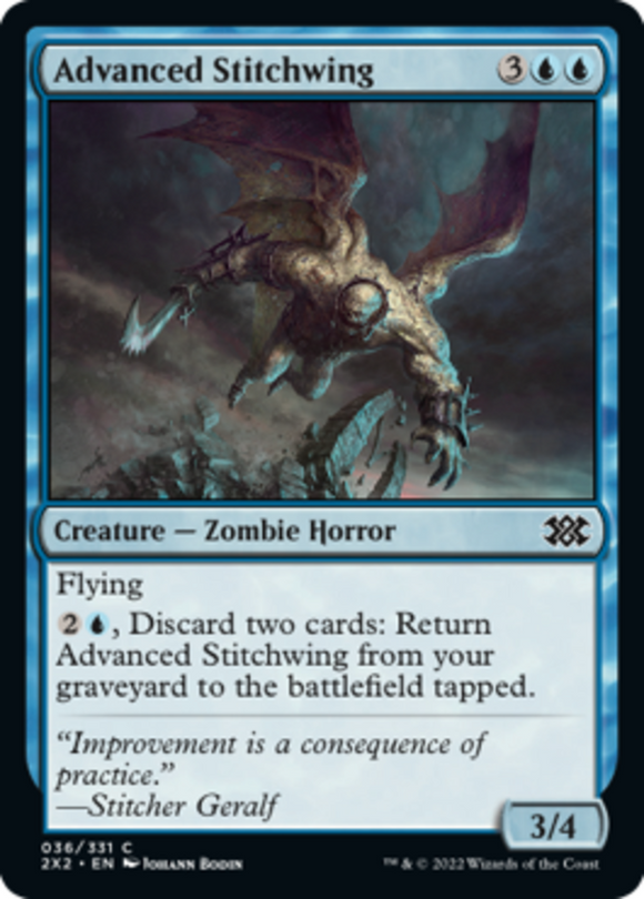 Advanced Stitchwing - Double Masters 2022 - English - NM - MTG