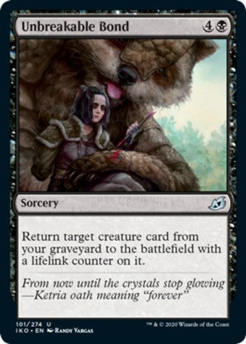 Unbreakable Bond - Ikoria: Lair of Behemoths - English - NM - MTG