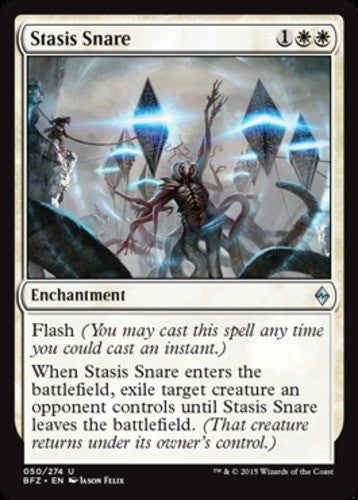 Stasis Snare - Battle for Zendikar - English - NM - MTG