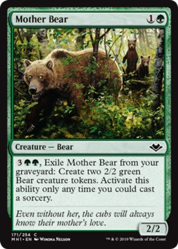 Mother Bear - Modern Horizons - English - NM - MTG