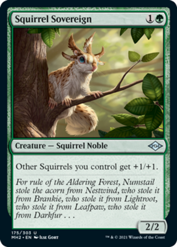 Squirrel Sovereign - Modern Horizons 2 - English - NM - MTG
