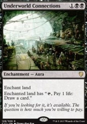 Underworld Connections - Commander 2017 - English - NM - MTG
