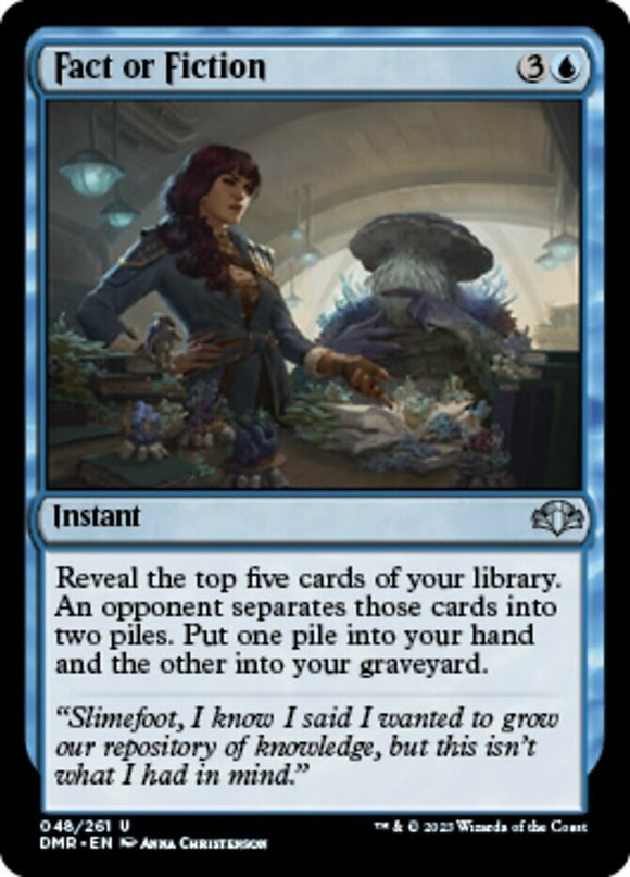 Fact or Fiction - Dominaria Remastered - English - NM - MTG