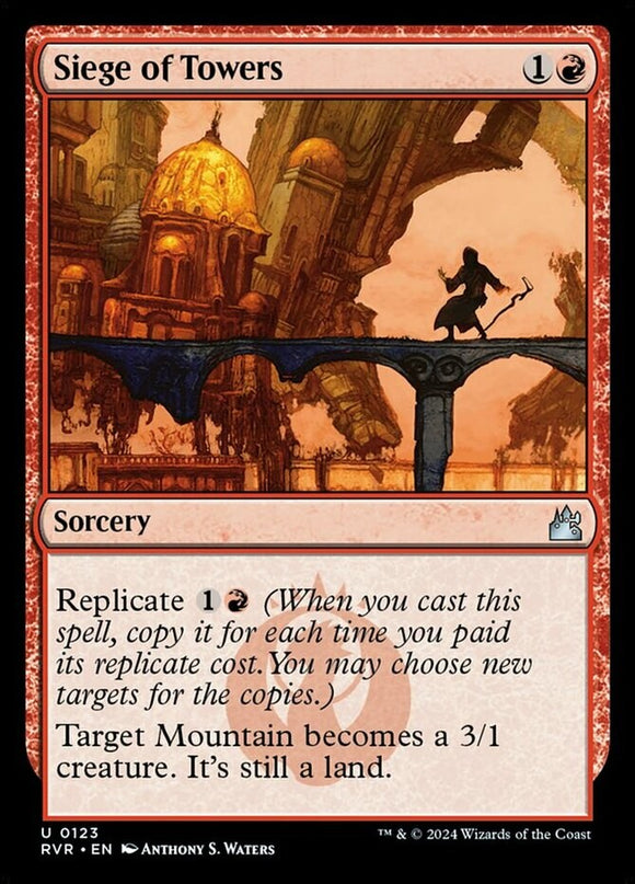 Siege of Towers - Ravnica Remastered - English - NM - MTG