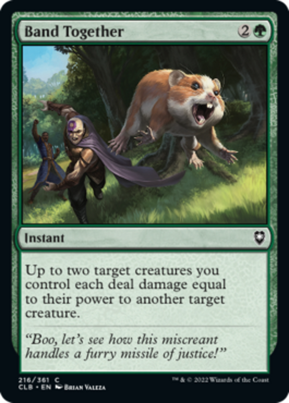 Band Together - Battle for Baldur's Gate - English - NM - MTG