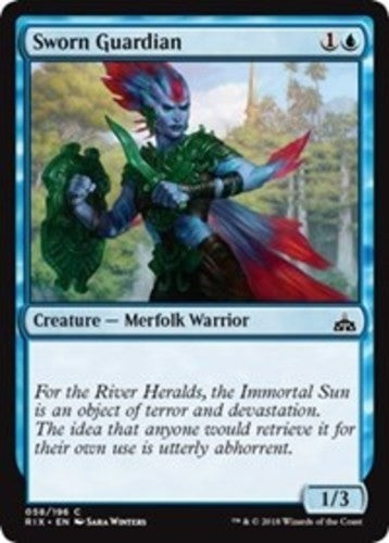 Sworn Guardian - Rivals of Ixalan - English - NM - MTG