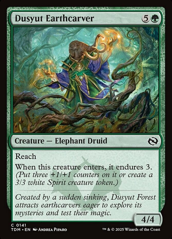 Dusyut Earthcarver - Tarkir: Dragonstorm - English - NM - MTG