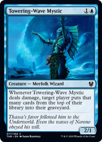 Towering-Wave Mystic - Theros Beyond Death - English - NM - MTG