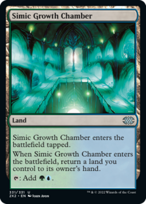 Simic Growth Chamber - Double Masters 2022 - English - NM - MTG