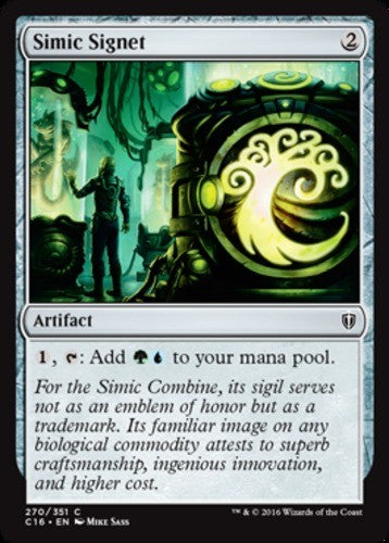 Simic Signet - Commander 2016 - English - NM - MTG