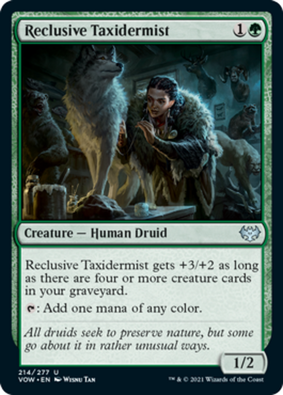 Reclusive Taxidermist - Innistrad: Crimson Vow - English - NM - MTG