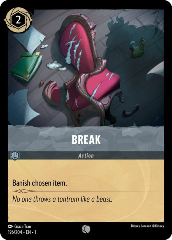 Break - 196/204 - Common - The First Chapter NM