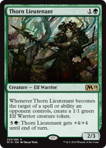 Thorn Lieutenant - Core Set 2019 (M19) - English - NM - MTG