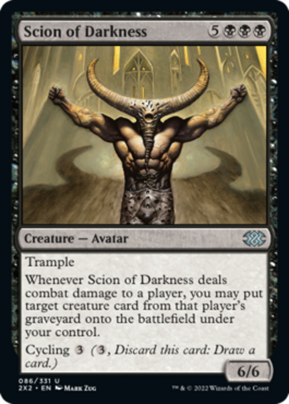 Scion of Darkness - Double Masters 2022 - English - NM - MTG