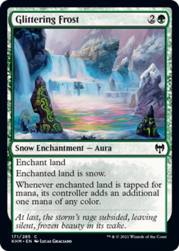 Glittering Frost - Kaldheim - English - NM - MTG