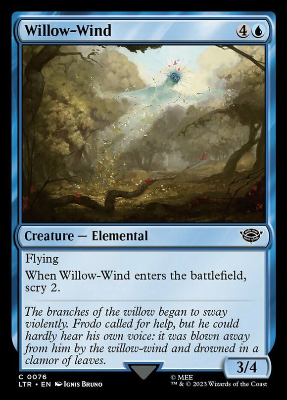 Willow-Wind - Lord of the Rings - English - NM - MTG