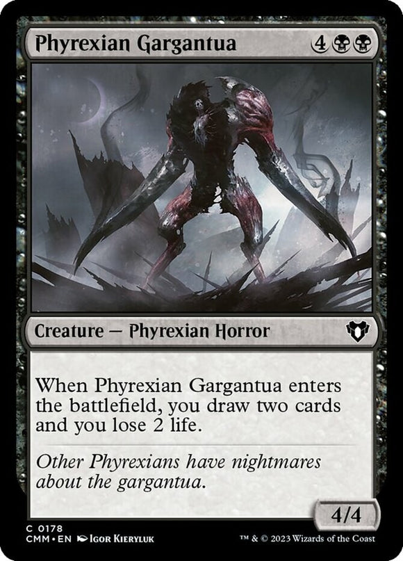 Phyrexian Gargantua - Commander Masters - English - NM - MTG