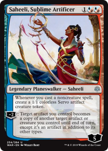 Saheeli, Sublime Artificer - War Of The Spark - English - NM - MTG