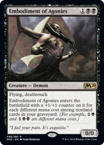 Embodiment of Agonies - Core Set 2020 (M20) - English - NM - MTG