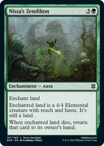 Nissa's Zendikon - Zendikar Rising - English - NM - MTG