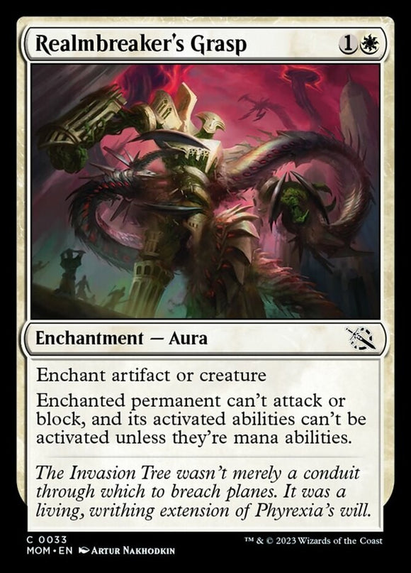 Realmbreaker's Grasp - March of the Machines - English - NM - MTG