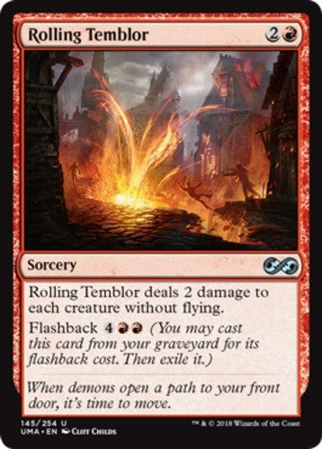 Rolling Temblor - Ultimate Masters - English - NM - MTG
